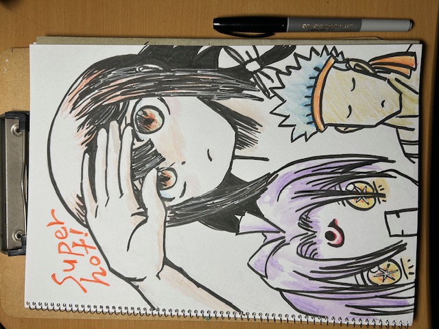 「チセの人類には内緒大会議第３回」応援イラスト by ぶるこ